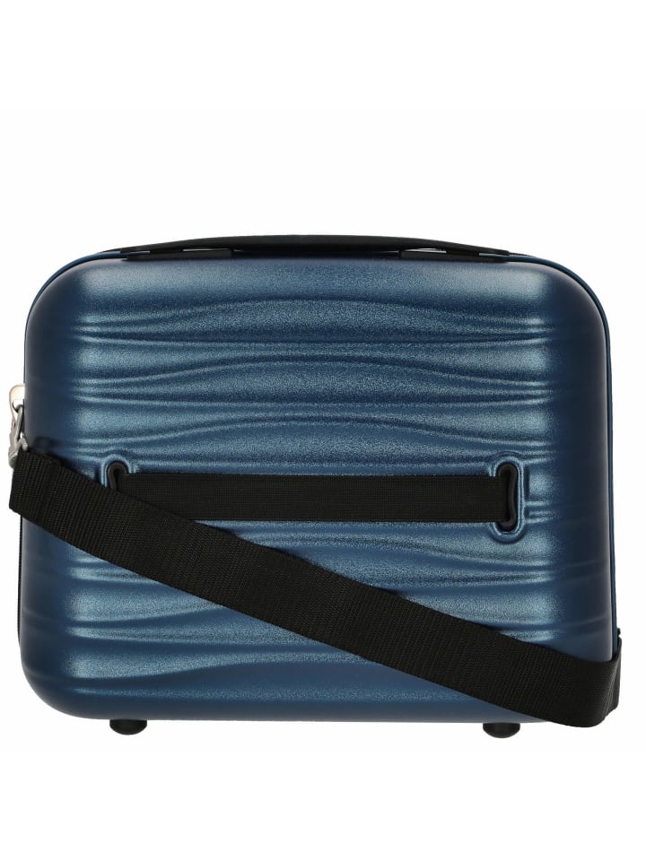 Roncato Wave - Beautycase 32.5 cm (nero) in denim günstig kaufen onesize
