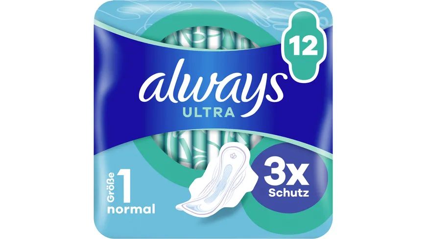 Always ULTRA Damenbinden Normal mit Flügeln