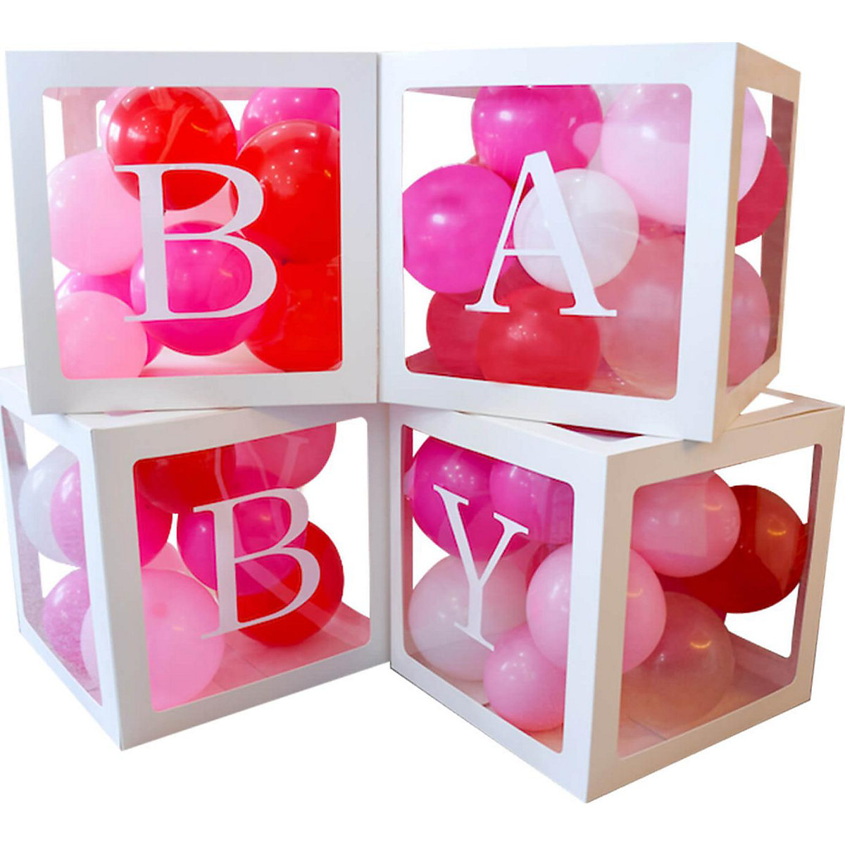 Buchstaben-Würfel BABY 30x30x30cm 4er