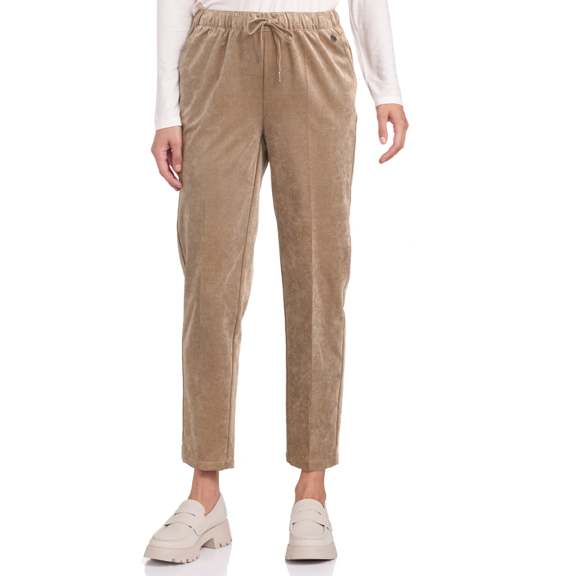 Damen Jogpants in Cord-Optik