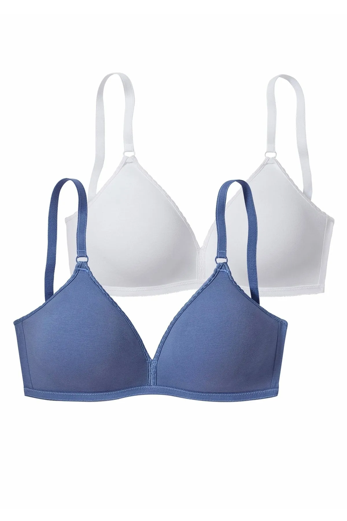 PETITE FLEUR  BH - Blau - Unifarben