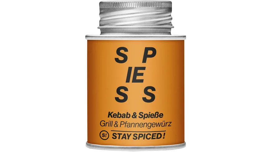 STAY SPICED! Gewürzsalz Kebab & Spieße 80 g