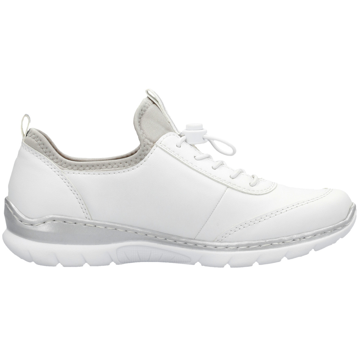 Rieker L3259 Sneaker Low weiss