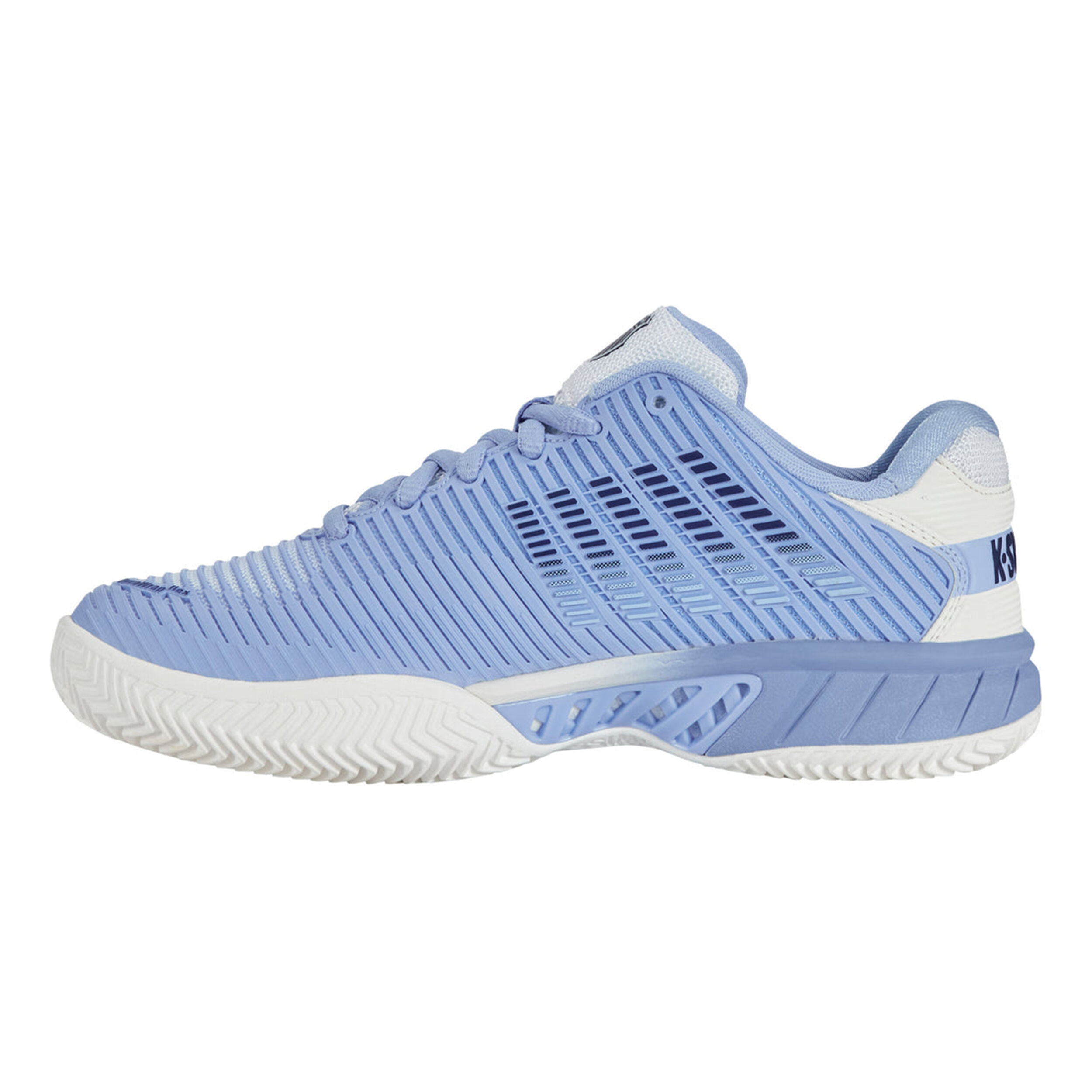 Hypercourt Express 2 Sandplatzschuh Damen - Hellblau, Weiß