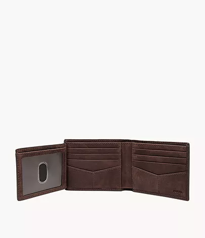 Fossil Bifold Derrick Flip ID