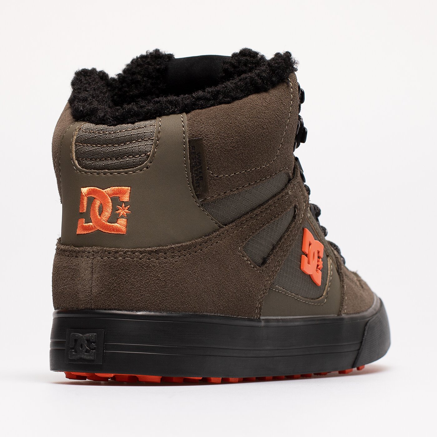 DC PURE HIGH-TOP WC WNT Khaki