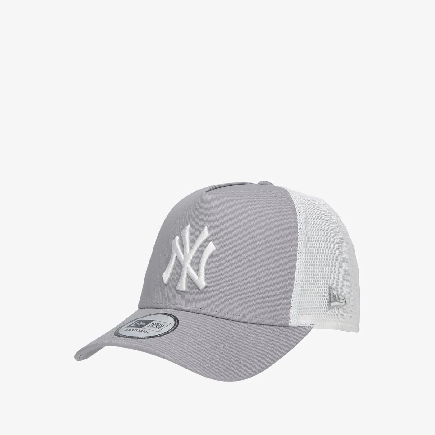 NEW ERA MÜTZE CLEAN TRUCKER NYY GREY NEW YORK YANKEES GRA Grau