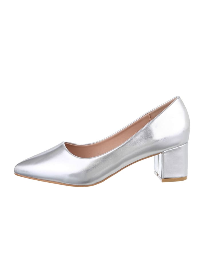 Ital-Design Pump in Silber günstig kaufen