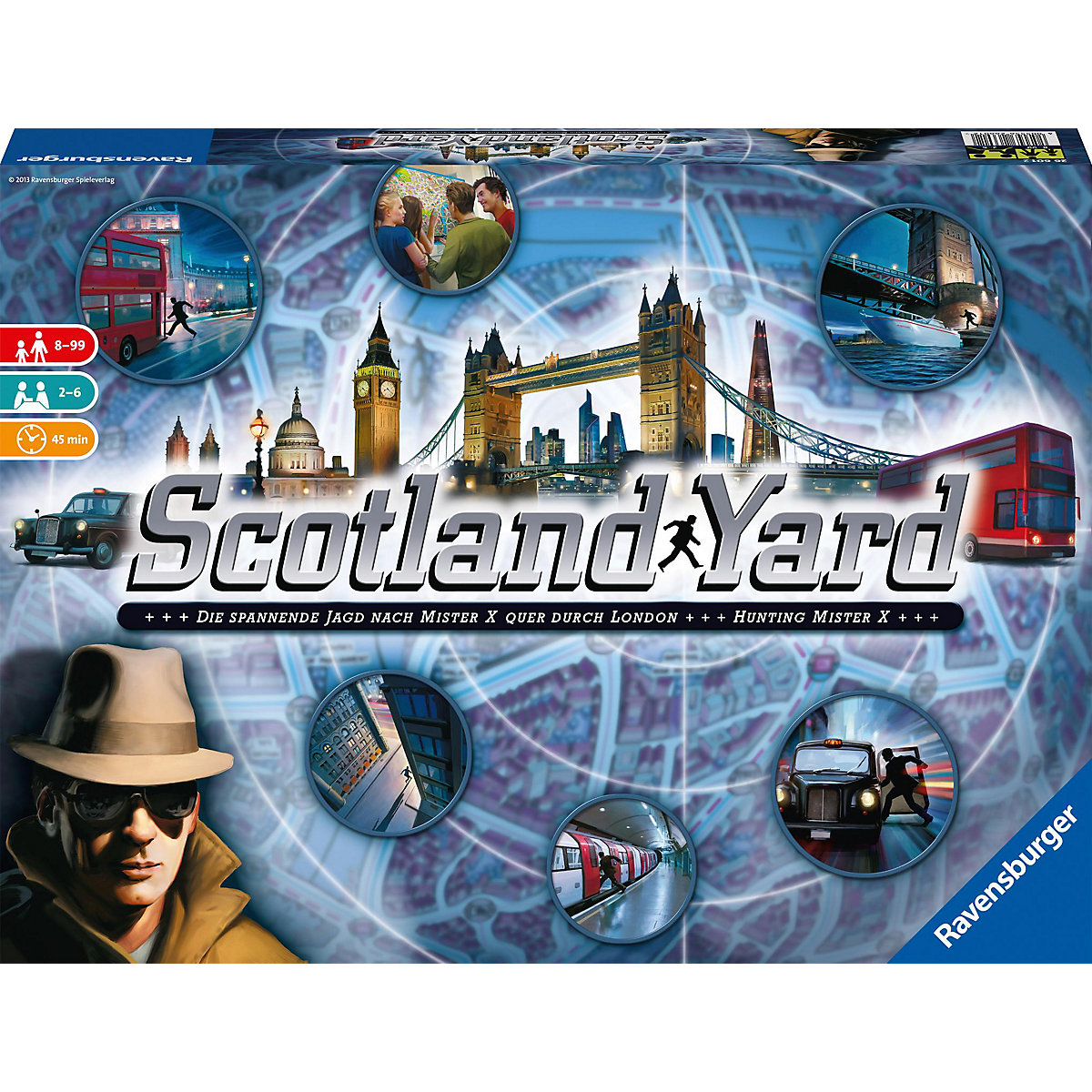 SPIEL DES JAHRES 1983 - Scotland Yard Neuauflage