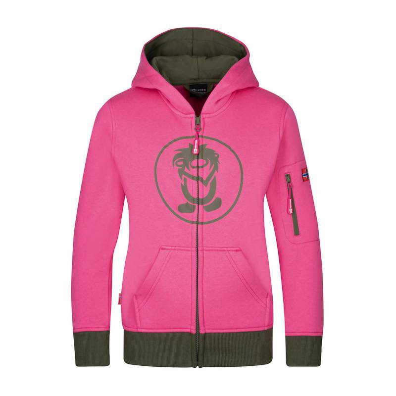 Trollkids Sortland Hoodie Kinder