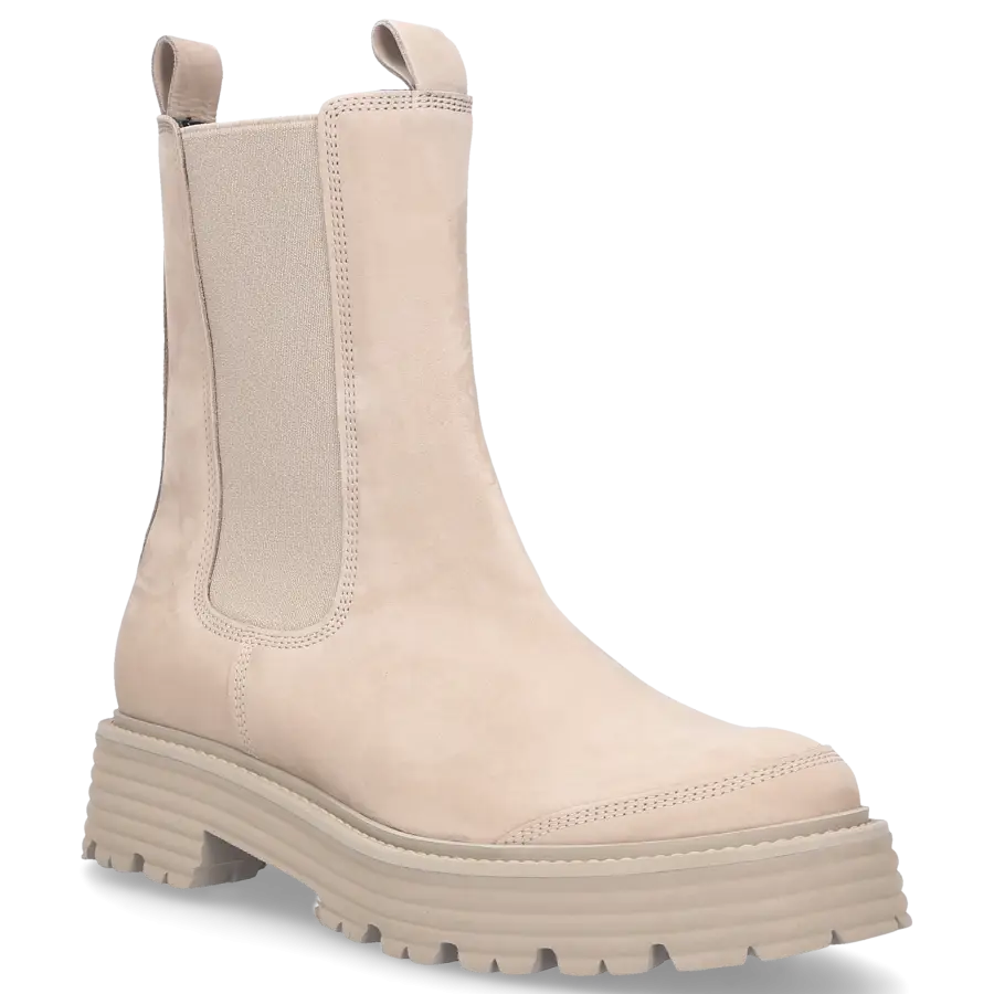 305 SOBE - Chelsea Boots WHITNEY Nubukleder - grau