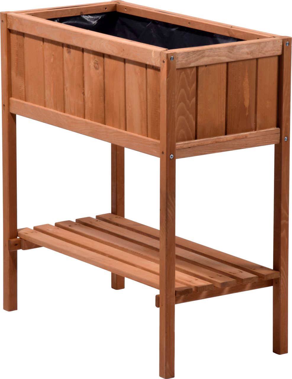 dobar Hochbeet aus Holz mit Ablageboden