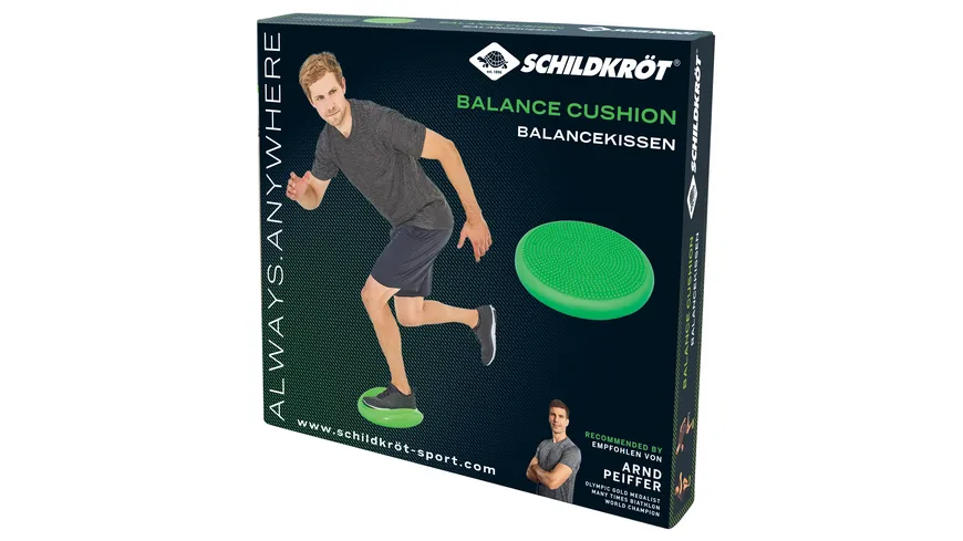 Schildkröt-Fitness - Balance Kissen, inkl. Handpumpe