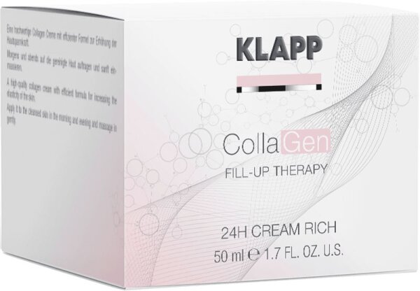KLAPP Skin Care Science Collagen Fill-Up Therapy 24h Creme Rich Gesichtscreme