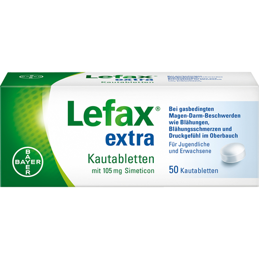 LEFAX extra Kautabletten  50 St  Kautabletten