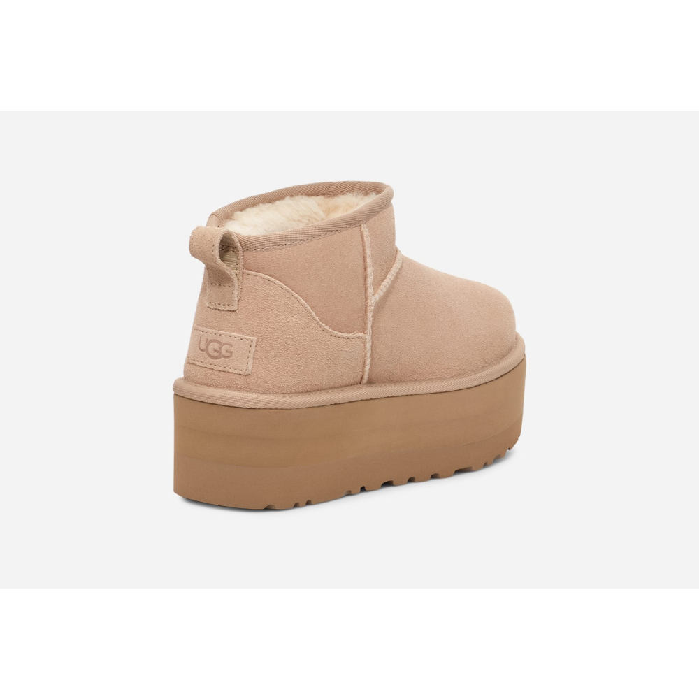 UGG Classic Ultra Mini Platform 1135092-SAN / braun