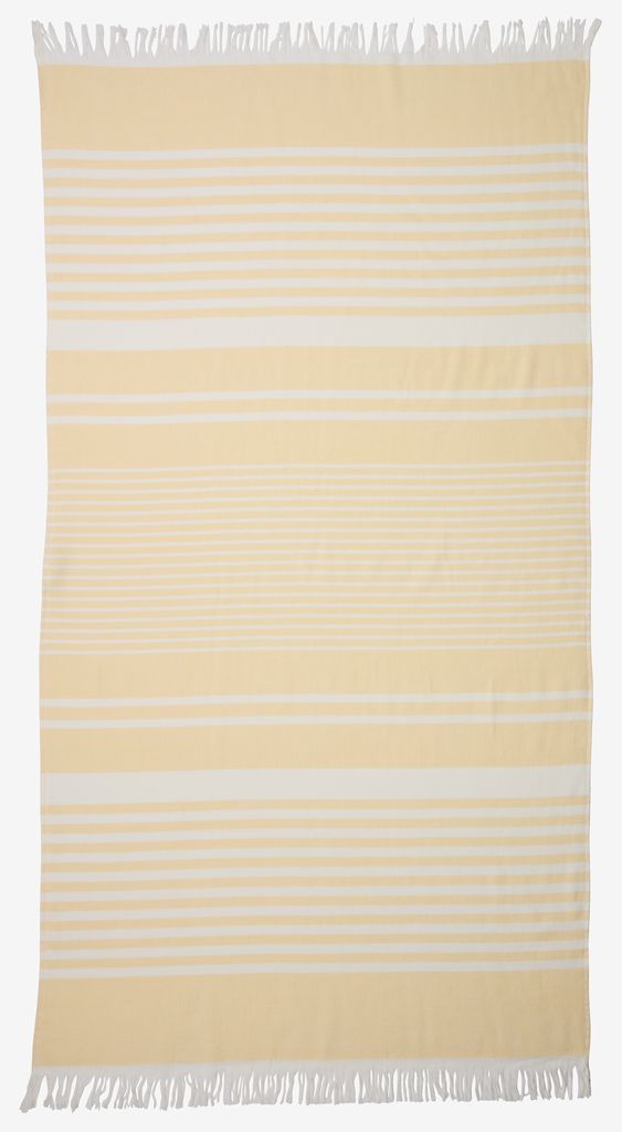EMSFORS Gullfarget Hammam Strandhåndkle EMSFORS 80x160cm Gul