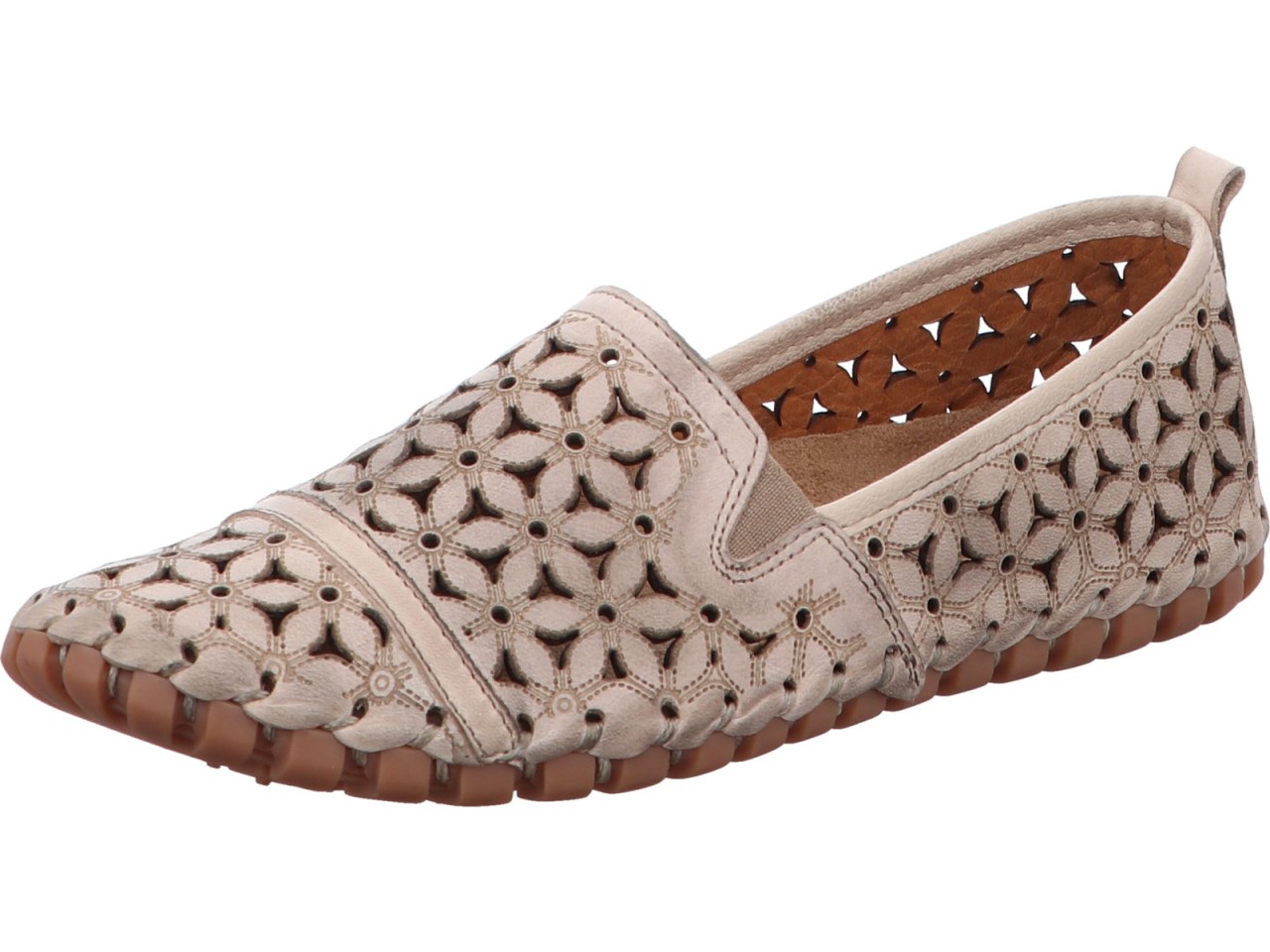 GEMINI Sportliche Slipper beige