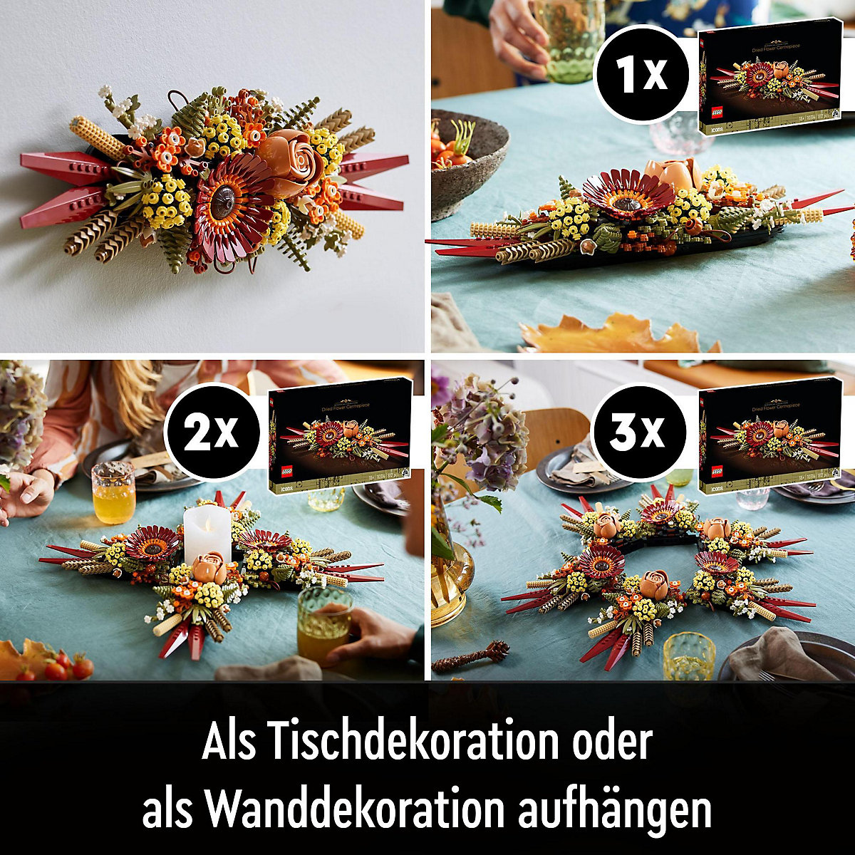 LEGO® Icons 10314 Trockenblumengesteck