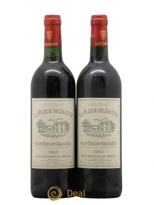Saint-Émilion Grand Cru Fleur de Jaugue 2003 - Lot de 2 Bouteilles
