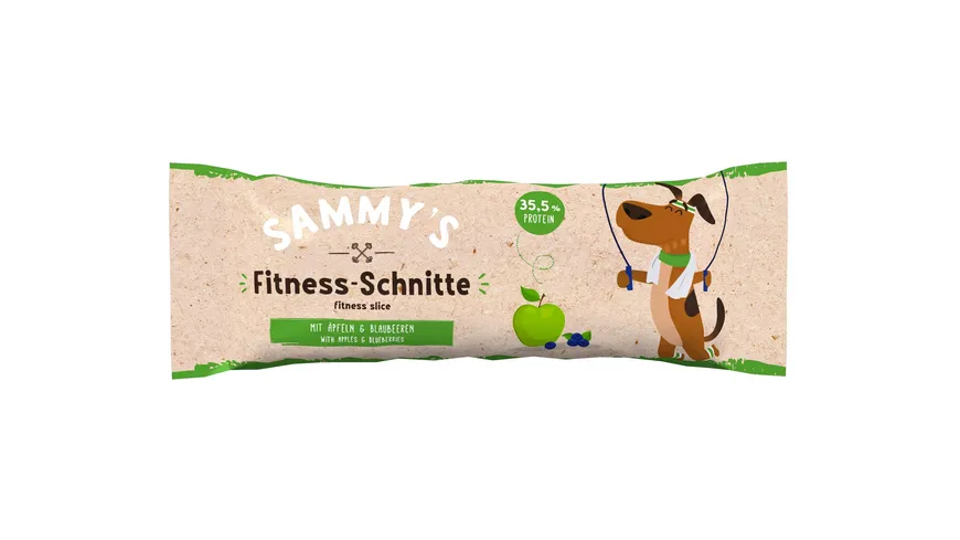 Sammy's Hundesnack Fitness-Schnitte Apfel & Blaubeer 25 g