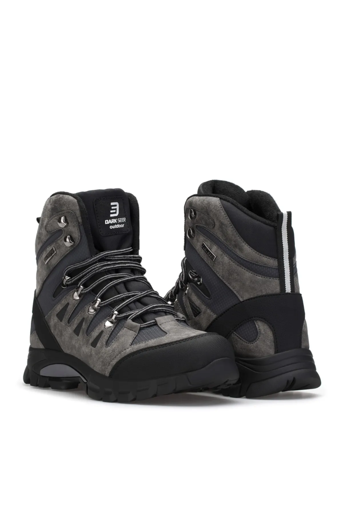 DARK SEER  Schwarz geräucherte Unisex-Outdoor-Trekkingstiefel DS.1633