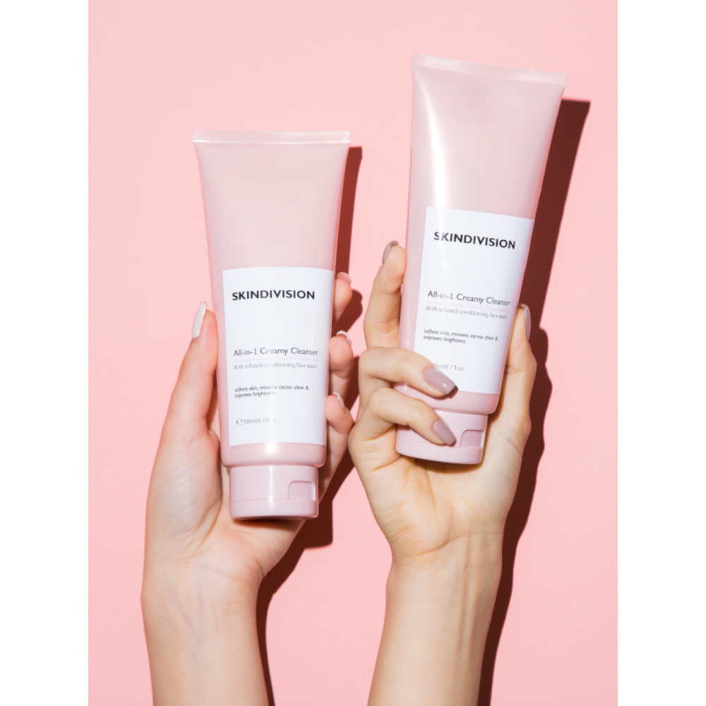 skindivision Nettoyant crémeux tout-en-1 nettoyant pour le visage