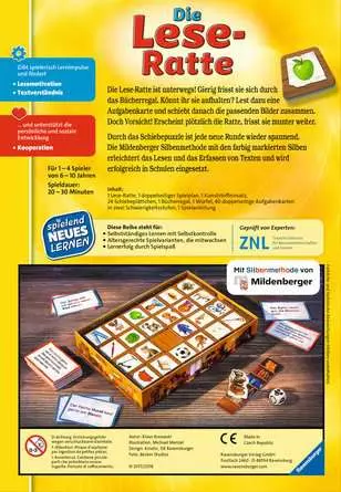 Die Lese-Ratte - Kinderspiel ab 6 Jahren