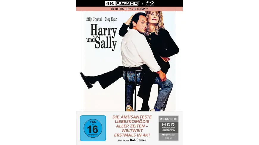 Harry und Sally - 2-Disc Limited Collector's Edition im Mediabook (UK Ultra HD) (+ Blu-ray)
