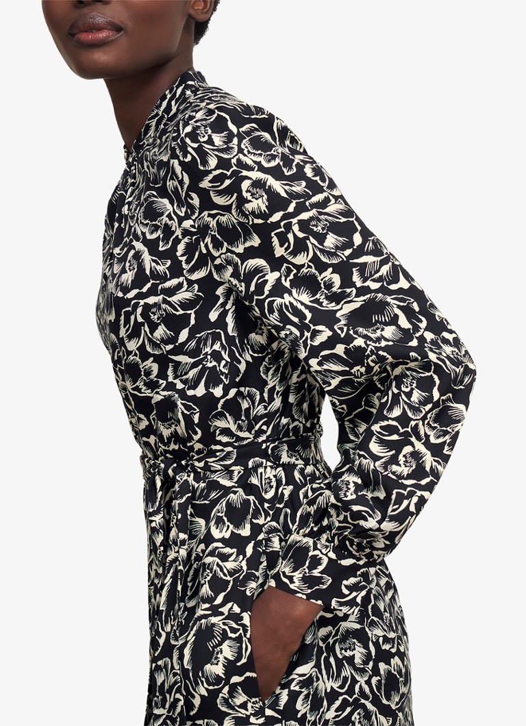 Vestido midi con estampado floral Cynthia de Hobbs