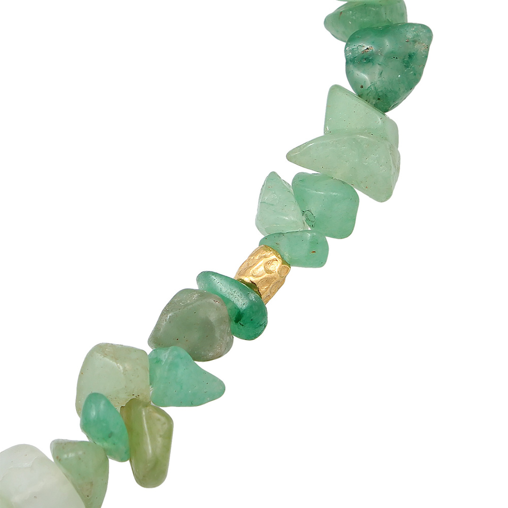 Elli PREMIUM Elli PREMIUM Bracelet Femmes pierres nature élégante avec aventurine en argent st Bracelet