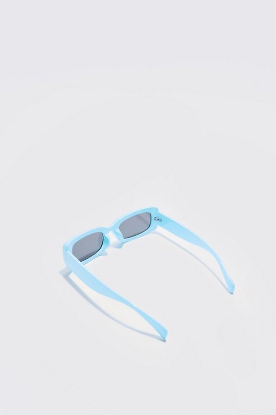 Klobig eckige Plastik-Sonnenbrille
