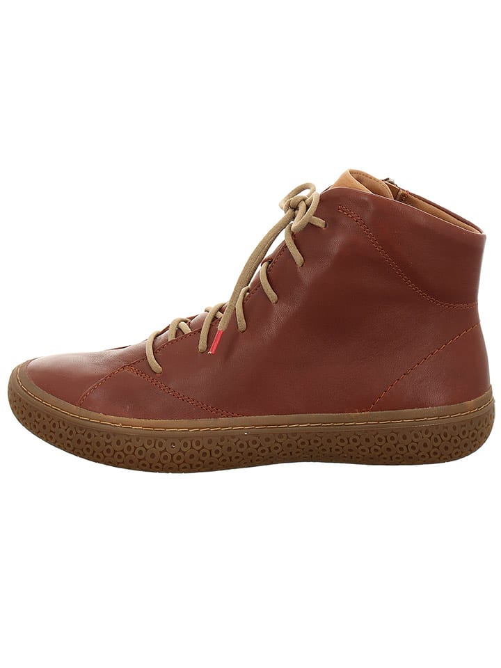Think! Leder-Boots in Braun günstig kaufen