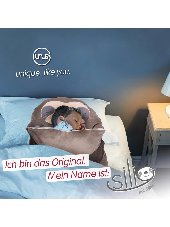 UNUS Mumienschlafsack Faultier in Grau günstig kaufen