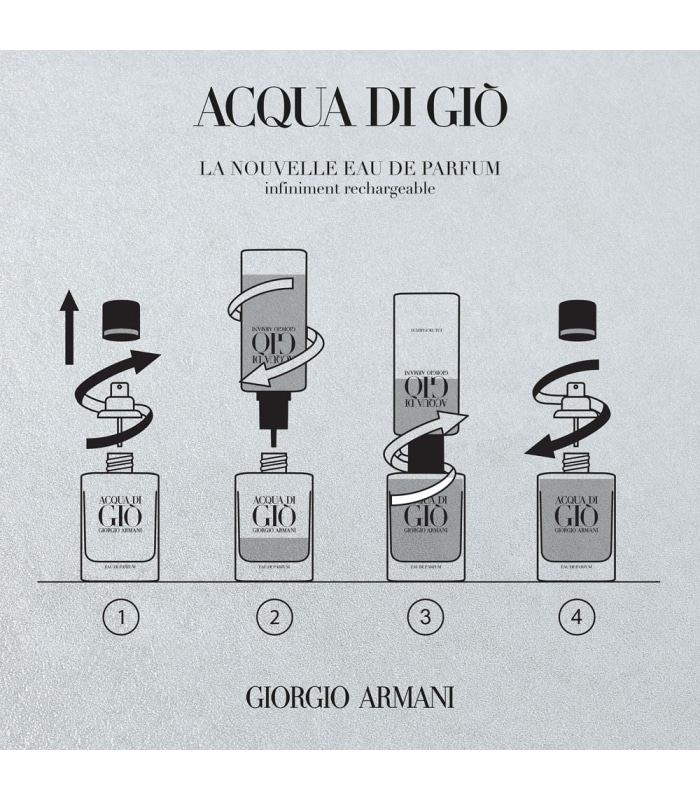 Giorgio Armani-ACQUA DI GIO-Eau de Parfum Vaporisateur Rechargeable