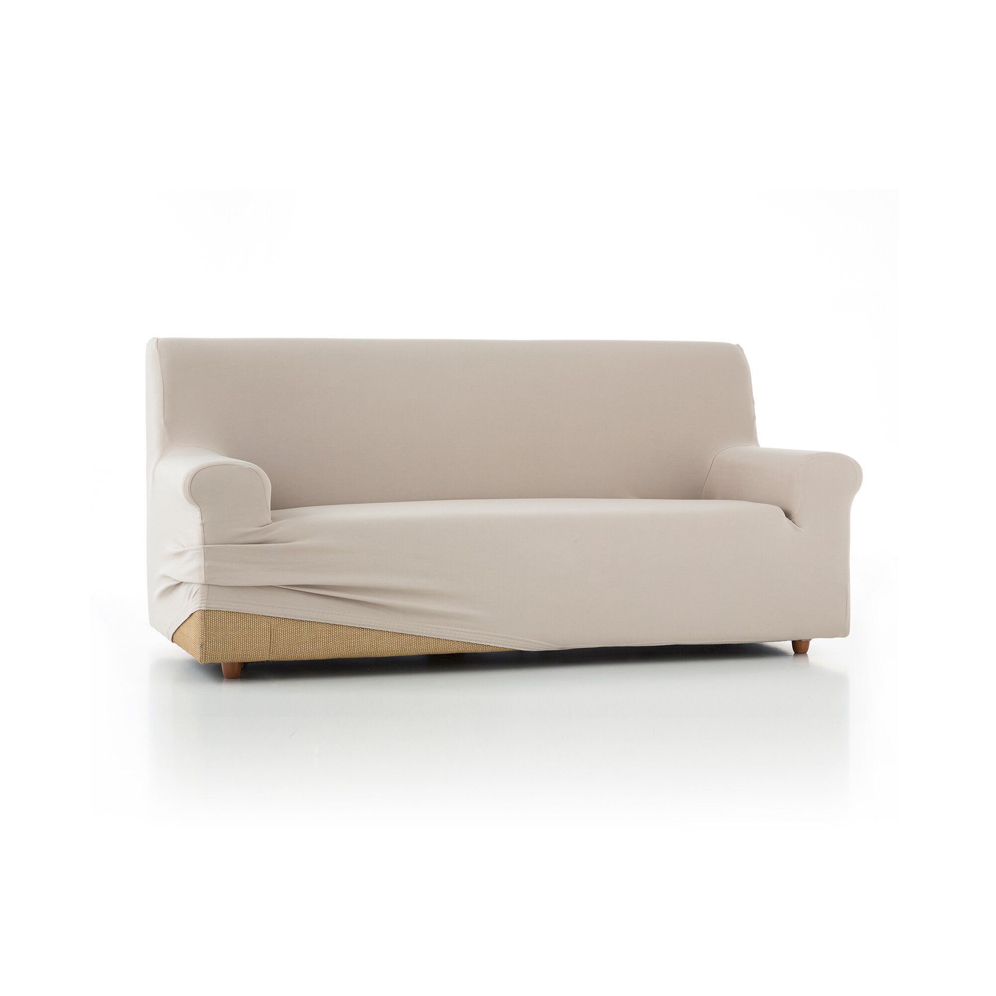 Housse unie fauteuil canapé bi-extensible