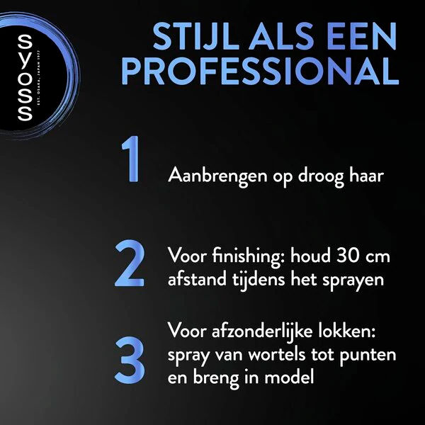 Syoss Hold 4 Volume Hairspray 300ml
