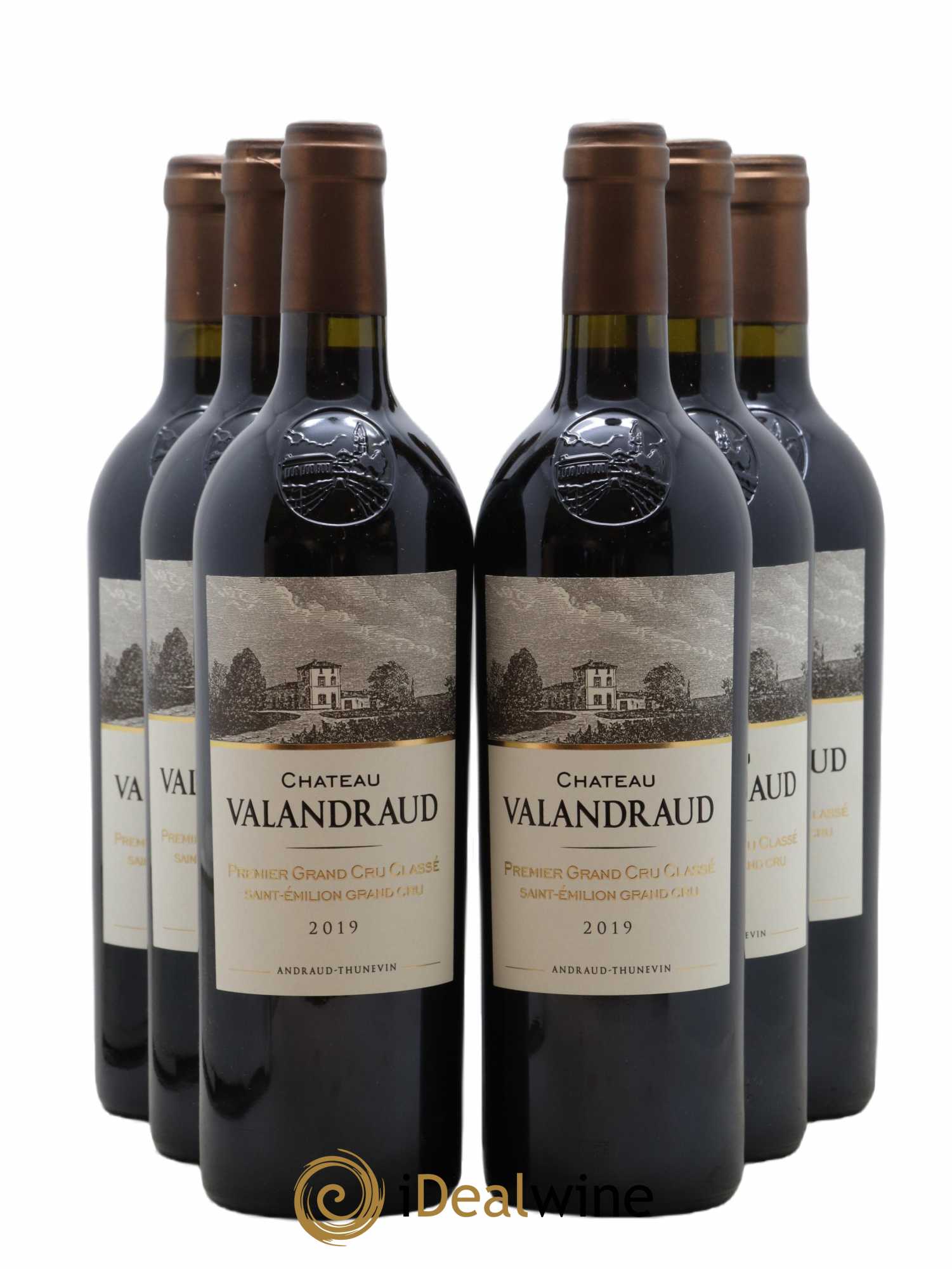 Château de Valandraud 1er Grand Cru Classé B (depuis 2012)  2019 - Lot de 6 Bouteilles