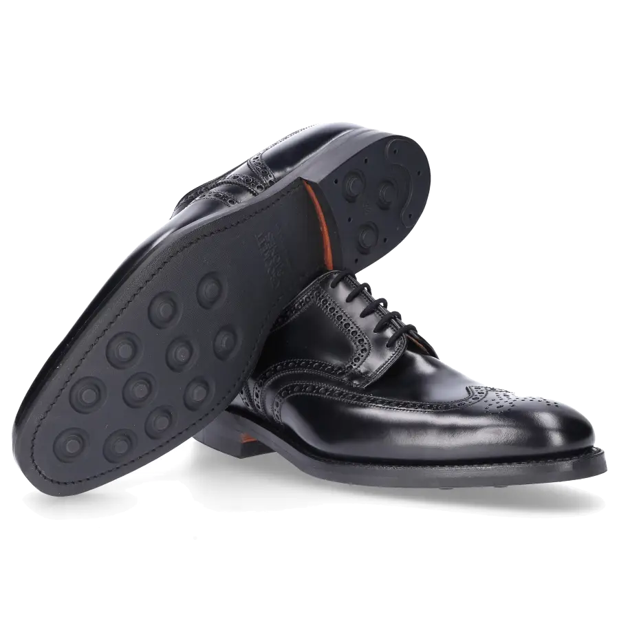 Crockett & Jones - Businessschuhe Derby TRAFFORD schwarz - schwarz