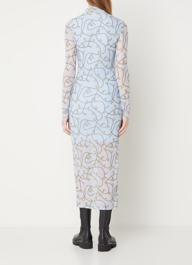Vestido midi semitransparente estampado Nasuse de HUGO BOSS