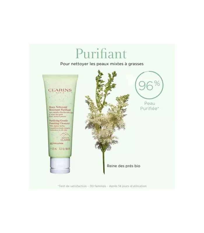 DOUX NETTOYANT MOUSSANT PURIFIANT Peaux mixtes à grasses