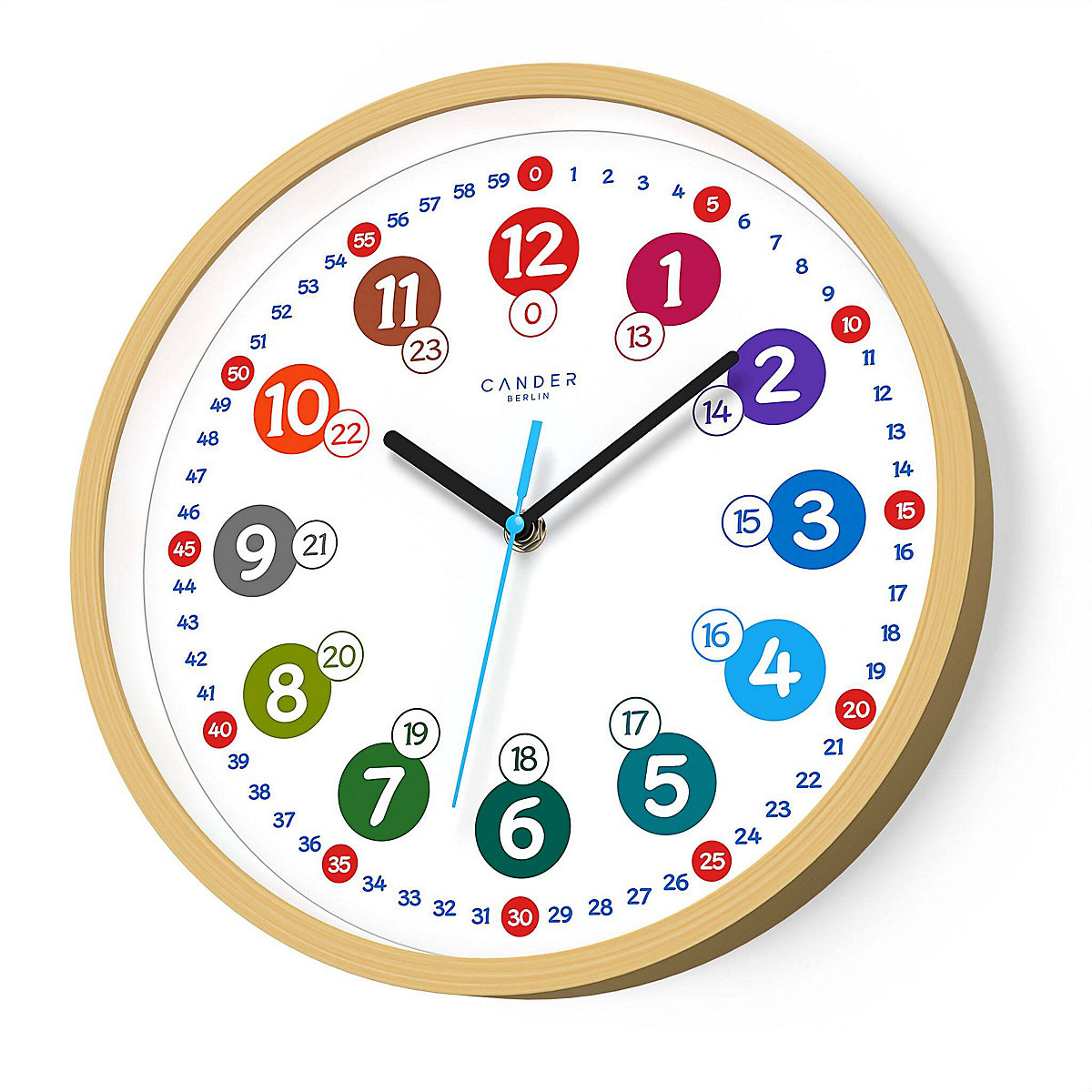 Lautlose Wanduhr