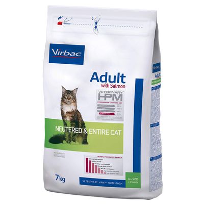 Virbac Veterinary HPM Adult Lachs Neutered & Entire Cat