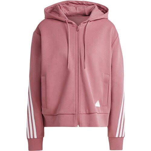 DAMEN KAPUZENJACKE FUTURE ICONS 3-STREIFEN W FI 3S FZ