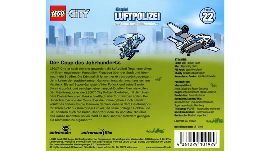 LEGO City 22: Luftpolizei