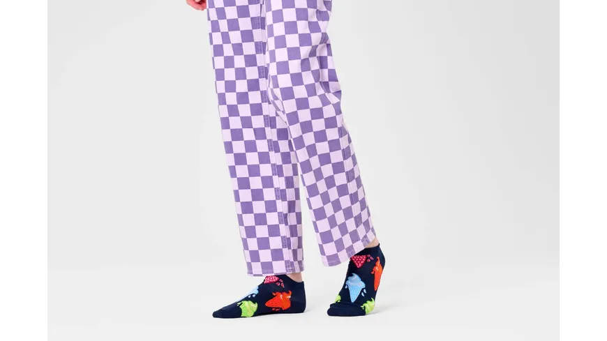 Happy Socks Unisex Sneaker Socken Ice Cream Navy