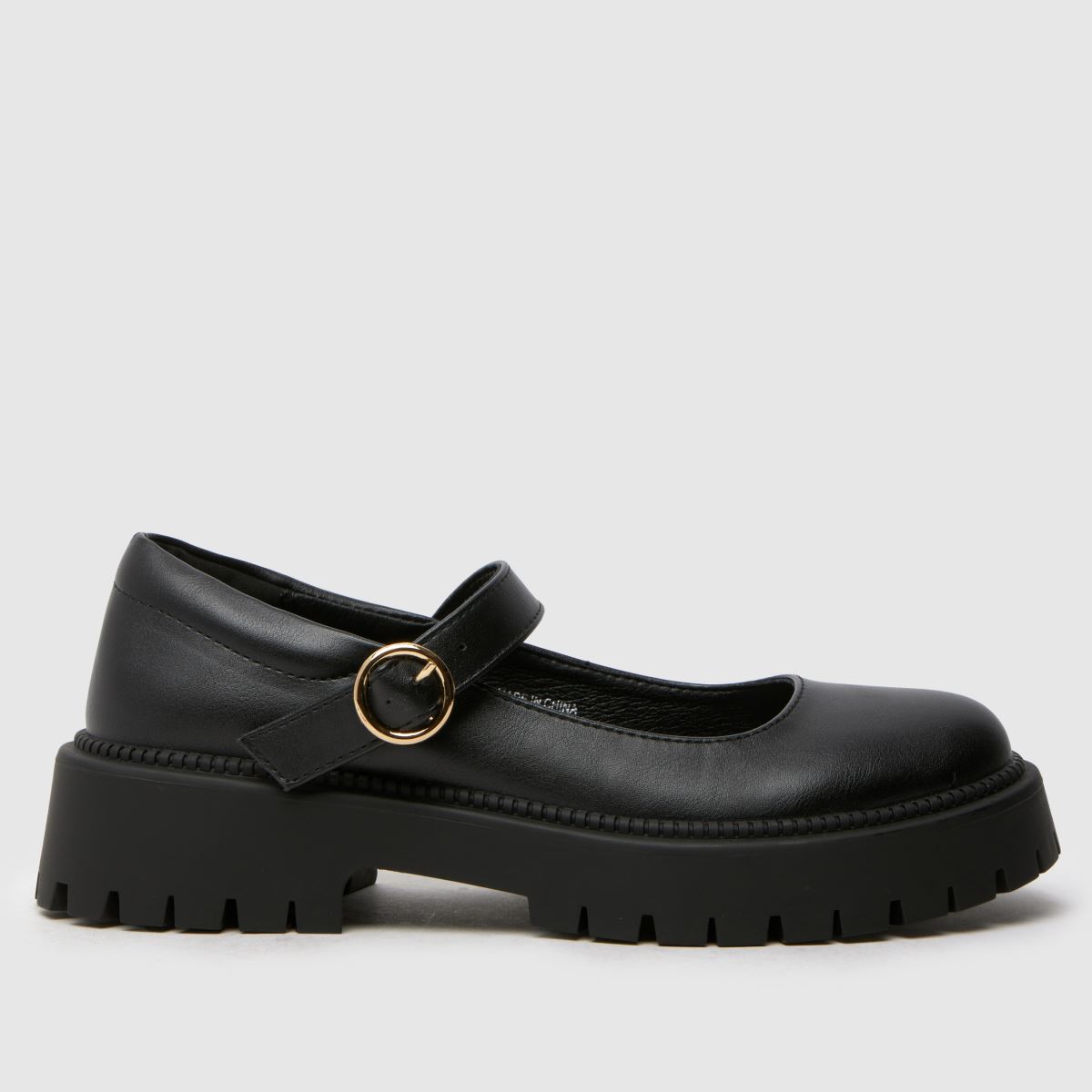 Schuh svarta Leila Mary Jane flickskor för ungdomar