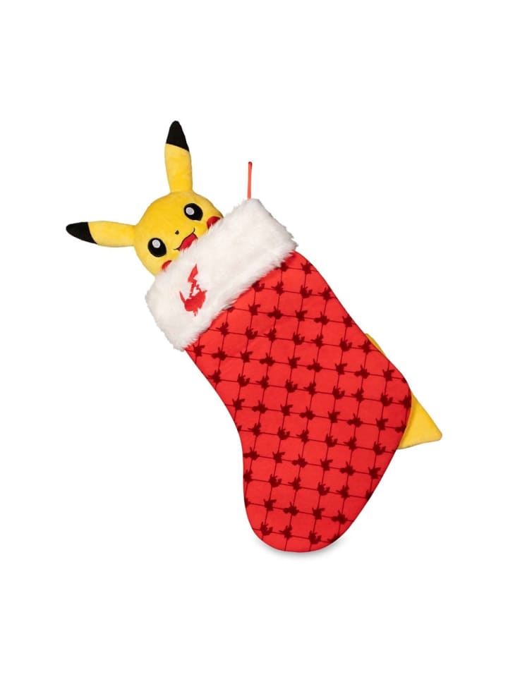 Pokémon Pokemon - Pikachu Nikolaus Plüsch-Stiefel Weihnachten in bunt günstig kaufen onesize