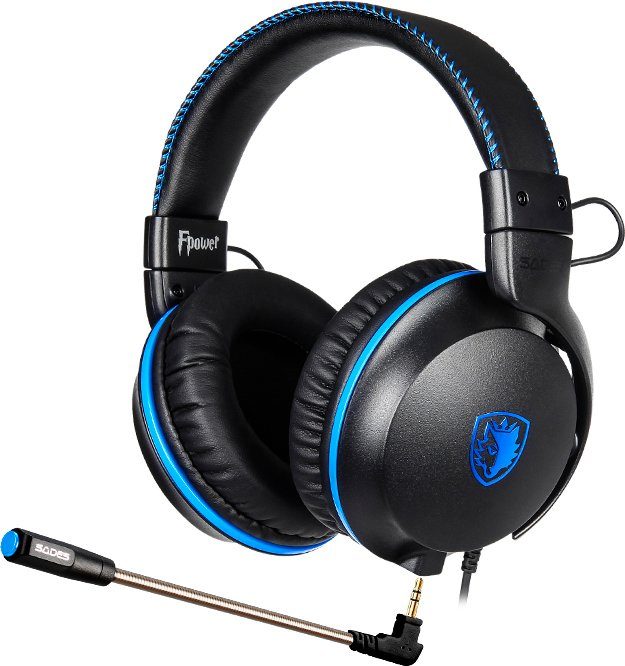 Sades Fpower SA-717 Gaming-Headset (Mikrofon abnehmbar)