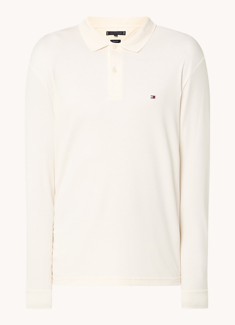Polo Tommy Hilfiger de corte regular com logotipo.